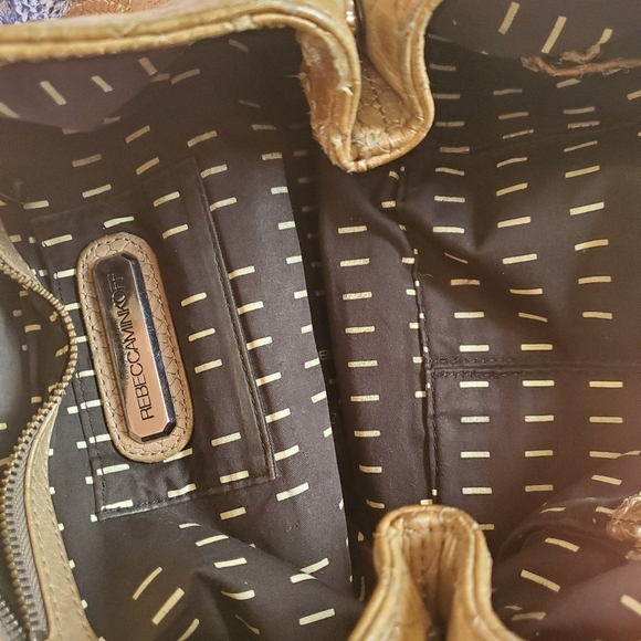 Rebecca Minkoff Taupe Leather Shoulder Bag - Picture 8 of 8